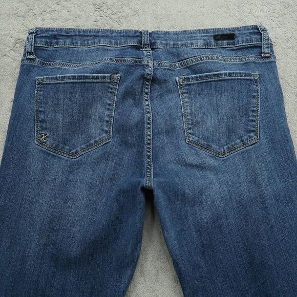 Kut from the Kloth Indigo Straight Leg Jeans - Picture 14 of 16